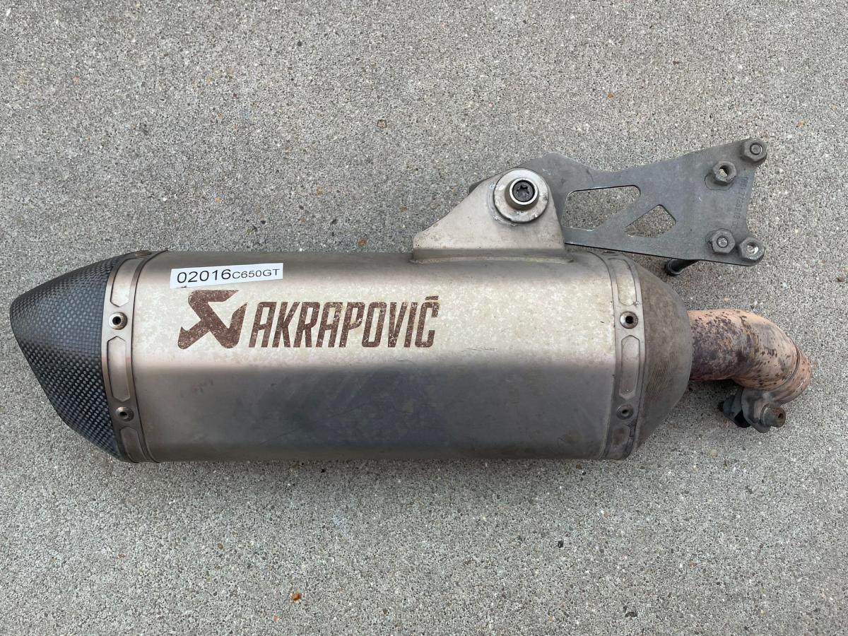 Akrapovic C 650 GT 2011-2015 homologado