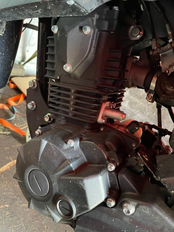 Motor aligerado YS 125 17.170 Km